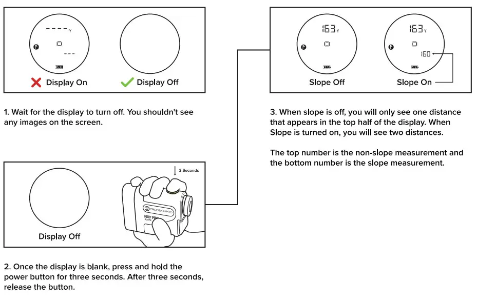 PRECISION PRO NX7 Pro Slope Golf Rangefinder-fig5