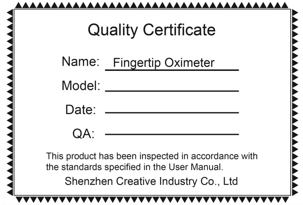 Wellue POD 1W Fingertip Oximeter - fig 7