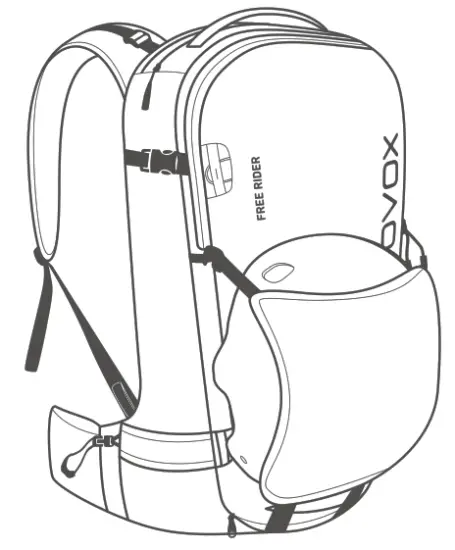 ORTOVOX 51004035 Free Rider 28 Backpack Dirty Daisy - HELMNETZ