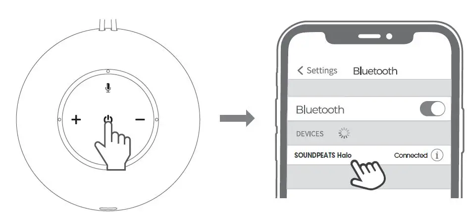 SoundPEATS Halo Bluetooth Speaker-fig2