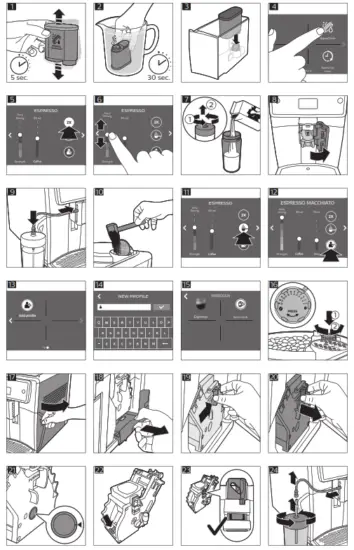 Saeco SM7786 Fully Automatic Coffee Machine - fig 1