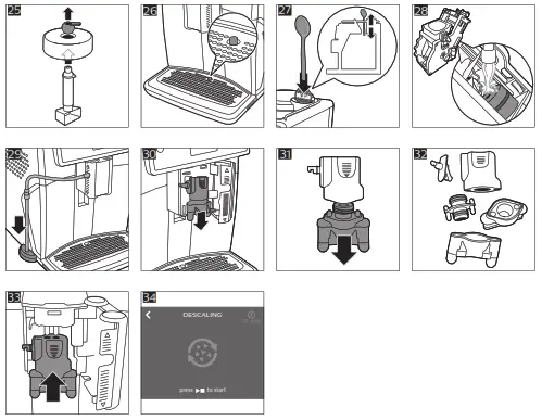 Saeco SM7786 Fully Automatic Coffee Machine - fig 2