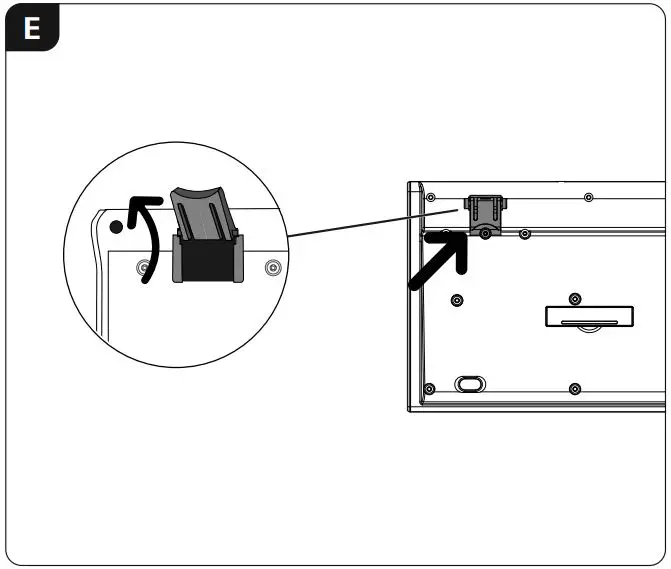 hama R1050426 Cortino Wireless Keyboard and Mouse Set Instruction Manual - Fig E