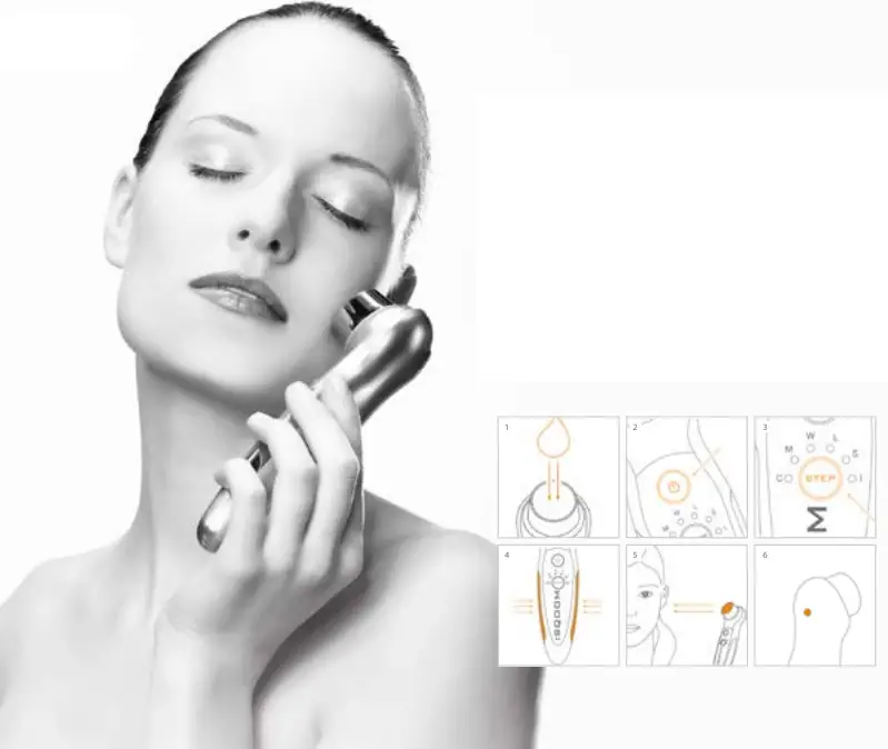 SQOOM M2 Patented Professional Skincare Device for Homecare - Application