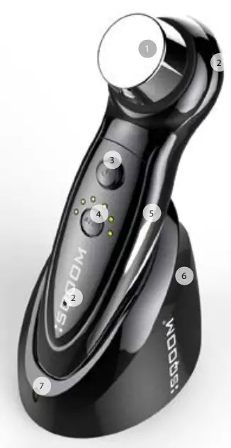 SQOOM M2 Patented Professional Skincare Device for Homecare - Brief overview