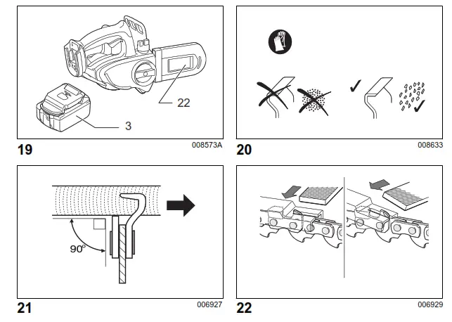 makita 9564P Angle Grinder Paddle Switch - FIG 6