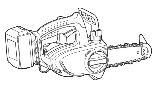 makita DUC122 Cordless Chain Saw