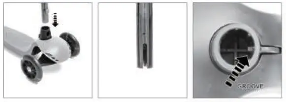 Sullivan Deluxe lean and glide tri Scooter-FIG-2