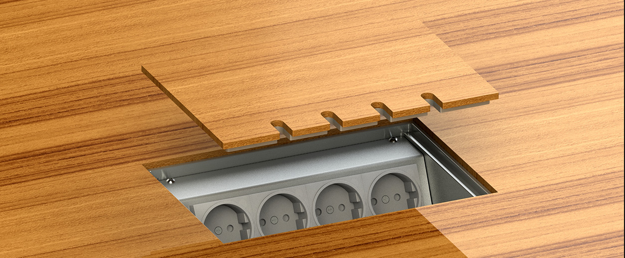 Bodensteckdosen Systemtechnik 77 A-series 7701e Floor Socket Instruction Manual Bodensteckdosen Systemtechnik 77 A-series 7701e Floor Socket Instruction Manual