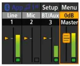 HK AUDIO 110 Xi Portable Wireless Speaker Instruction Manual - LCD Display