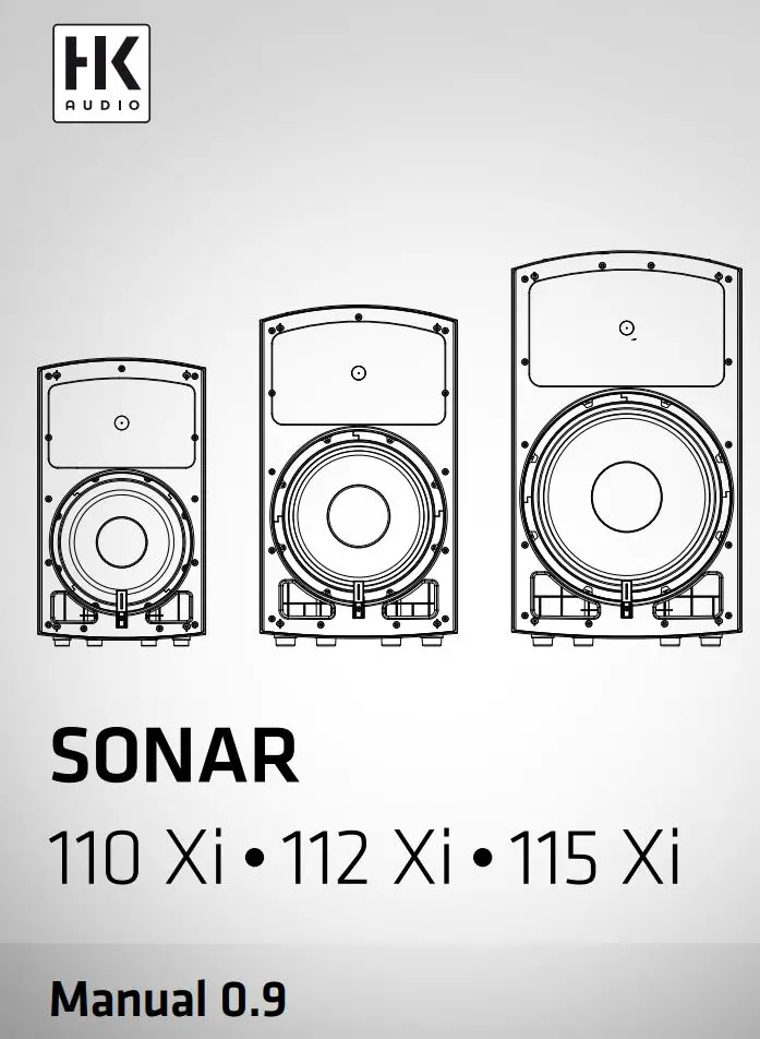 HK AUDIO 110 Xi Portable Wireless Speaker Instruction Manual