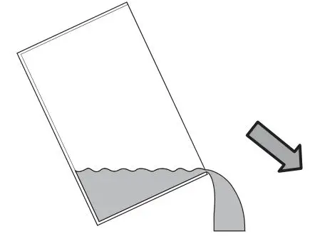 TROTEC TTK 120 E Comfort dehumidifier - Empty the condensation tank over a drain or sink