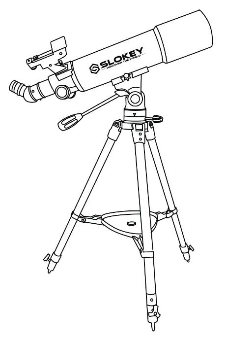 Slokey 50080 SkyWays Telescope -