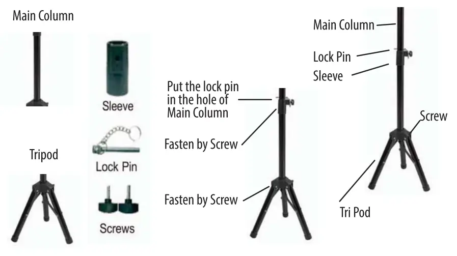 MINFU BB2742 2x8 Inch Portable Party Speaker - fig2