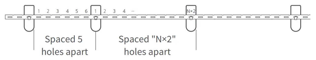 Aqara CM M01 Curtain Driver E1 Rod - Vertical 2