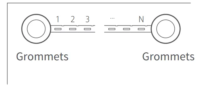 Aqara CM M01 Curtain Driver E1 Rod - rubber strip 1