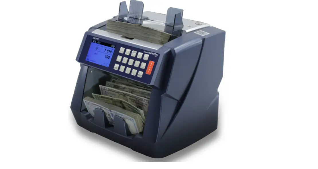 Accubanker Ab7100 Mixed Bills Value Counter User Guide