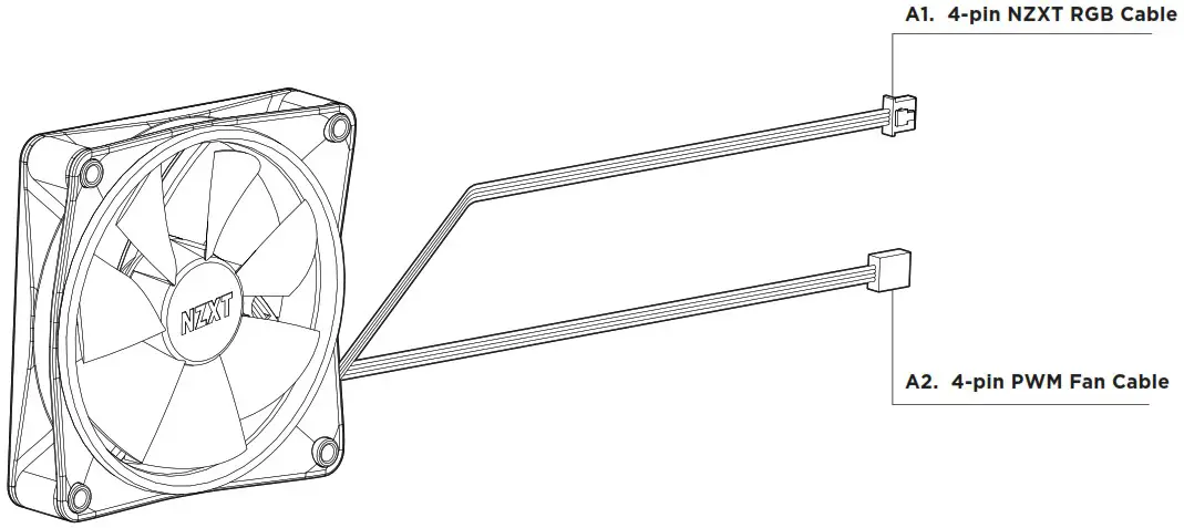 NZXT 140MM FAN RGB Computer Fan - HARDWARE INTRODUCTION
