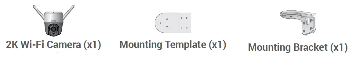 LOREX F461AQ Series 2K Outdoor WiFi Camera fig 1