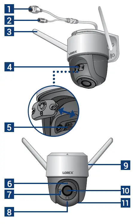 LOREX F461AQ Series 2K Outdoor WiFi Camera fig 4