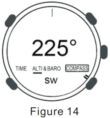 NORTH EDGE ALTAY Sport Watch- FIGURE- 14