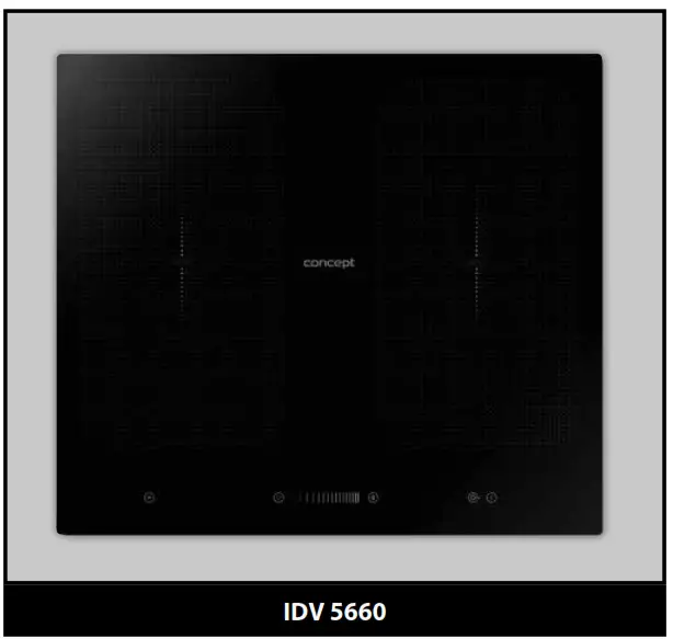 CONCEPT IDV 5660 Built-in induction plate -