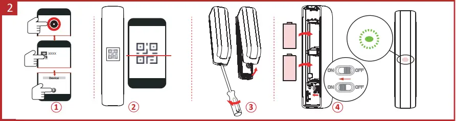 HIKVISION-DS-PDC10DM-EG2-WE-Wireless-Dual-TechAM-Curtain-Detector-FIG-2
