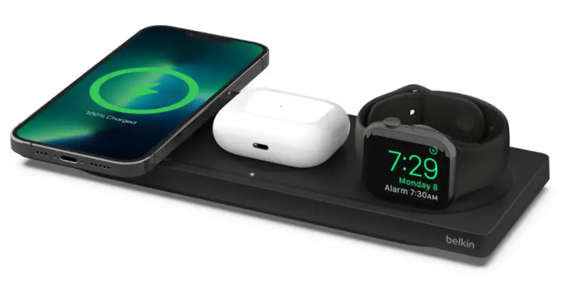 belkin-Boostcharge-Pro-3-In-1-MagSafe-Wireless-Charging-Pad
