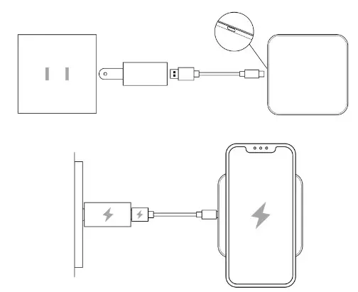 AGPTEK Wireless Charging Pad -How It Works