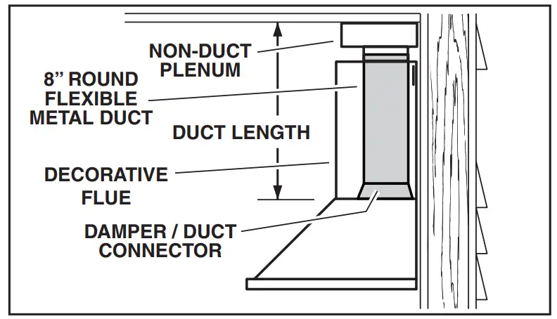 best WTT32I 30 inch Wall Mount Chimney Hood - fig17