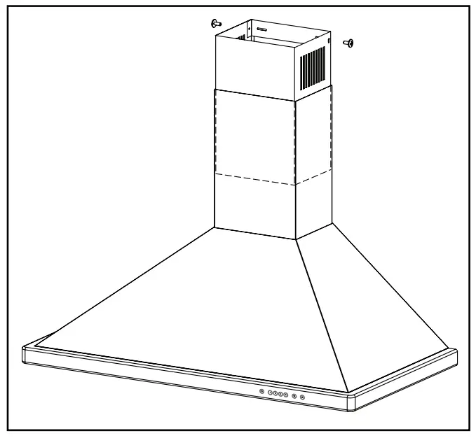 best WTT32I 30 inch Wall Mount Chimney Hood - fig18