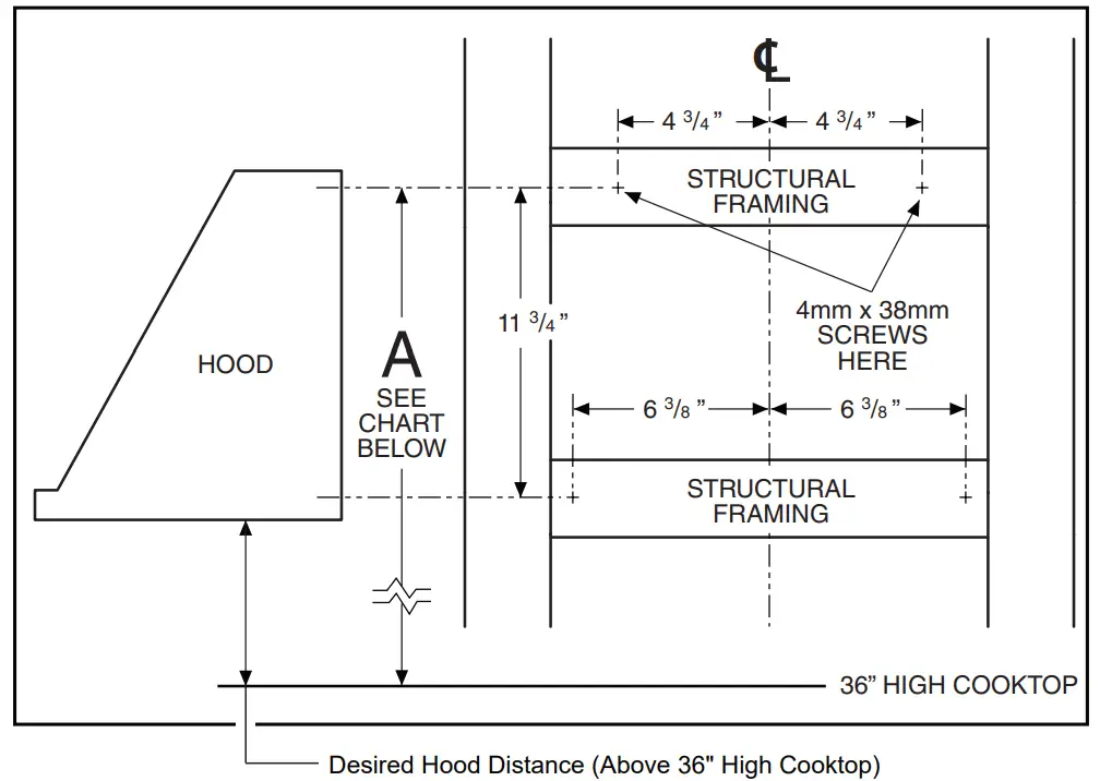best WTT32I 30 inch Wall Mount Chimney Hood - fig6
