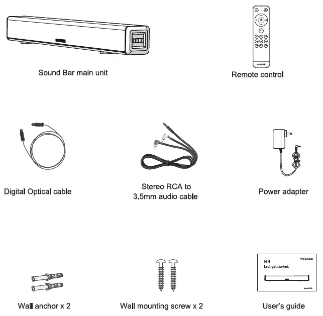 WOGREE-S68-Small-Sound-Bar-Speaker-System-fig-1