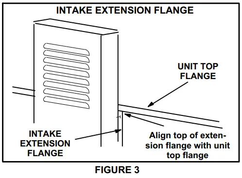 LENNOX 506200-02 ZG Intake Extension Kit - FIGURE 3