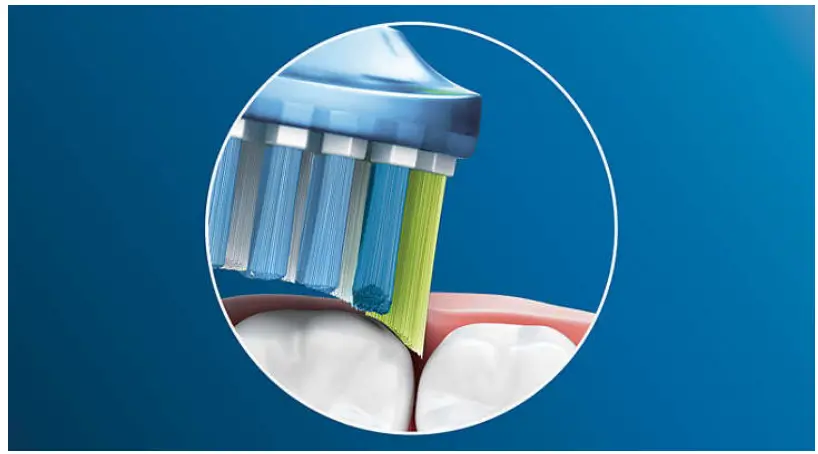 PHILIPS HX9041 Sonicare C3 Premium Plaque Defence Standard Sonic Toothbrush Heads - fig