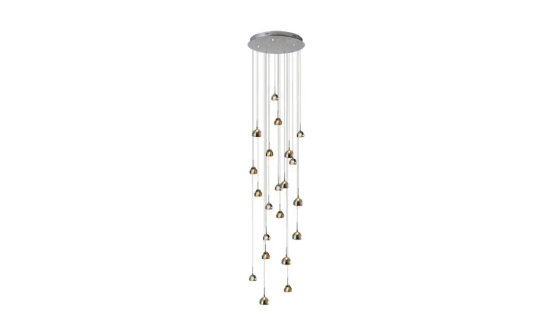 Lucci Decor 020276 Venezia 21 Light Round Halogen Pendant Instruction Manual