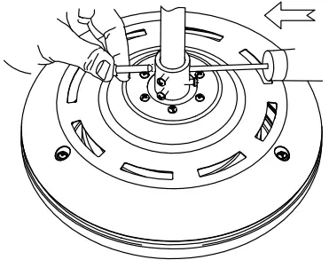 Parrot Uncle LED Indoor Cage Ceiling Fan 03