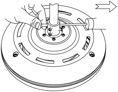 Parrot Uncle LED Indoor Cage Ceiling Fan 04
