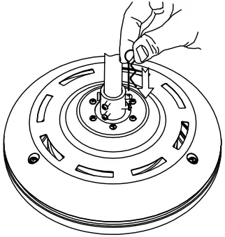 Parrot Uncle LED Indoor Cage Ceiling Fan 05