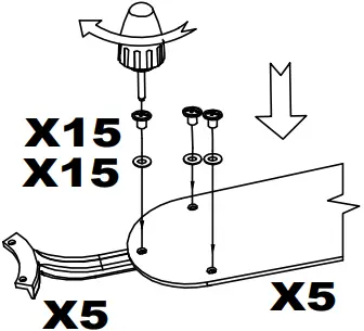 Parrot Uncle LED Indoor Cage Ceiling Fan 07