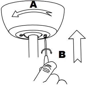 Parrot Uncle LED Indoor Cage Ceiling Fan 17