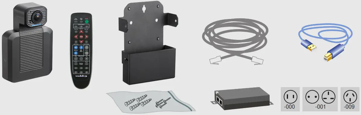 VADDIO 999-21050-009 ConferenceSHOT ePTZ Camera - cable