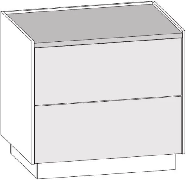 emotion N300 Series Bedside Table Drawers 2