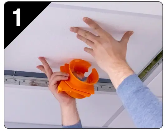 JONARD TOOLS CPF-215 Cable Funnel Drop Ceiling Protector - Figure 1