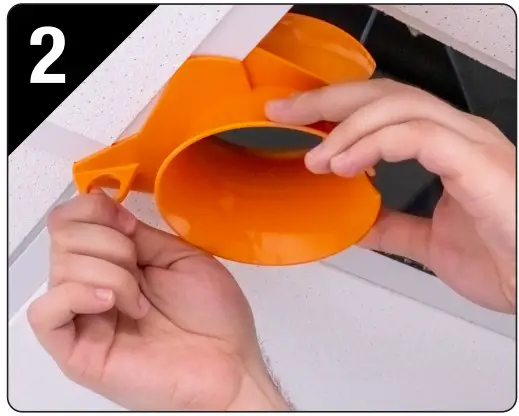 JONARD TOOLS CPF-215 Cable Funnel Drop Ceiling Protector - Figure 2