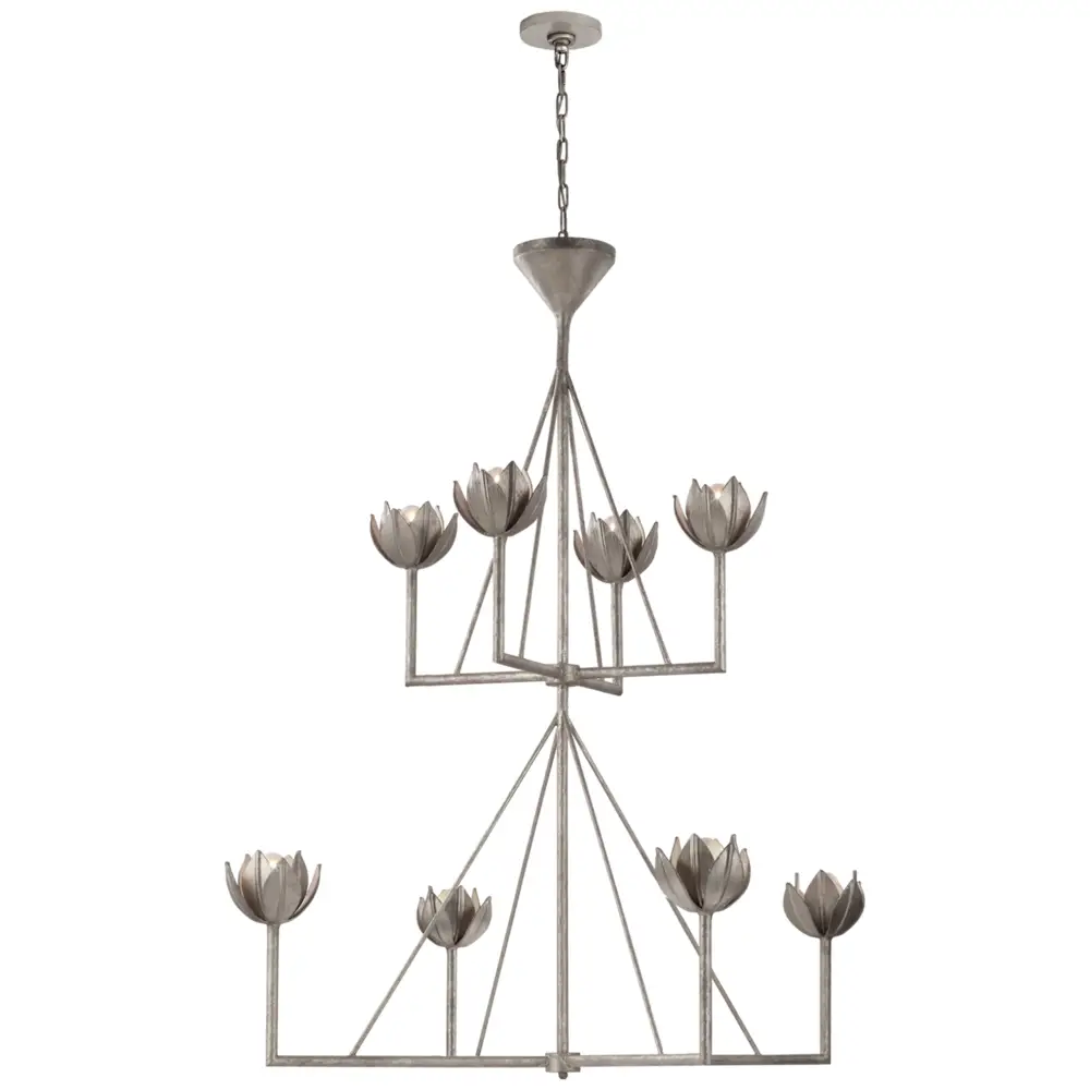 VISUAL COMFORT JN 5006 Alberto Large Two Tier Chandelier-PRO