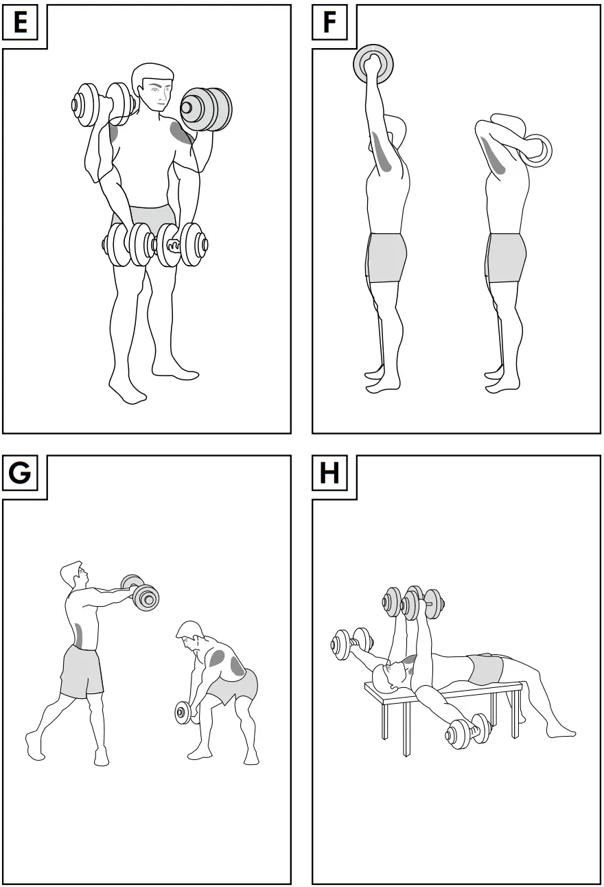 crivit 10kg Dumbbell Set - FIG 2