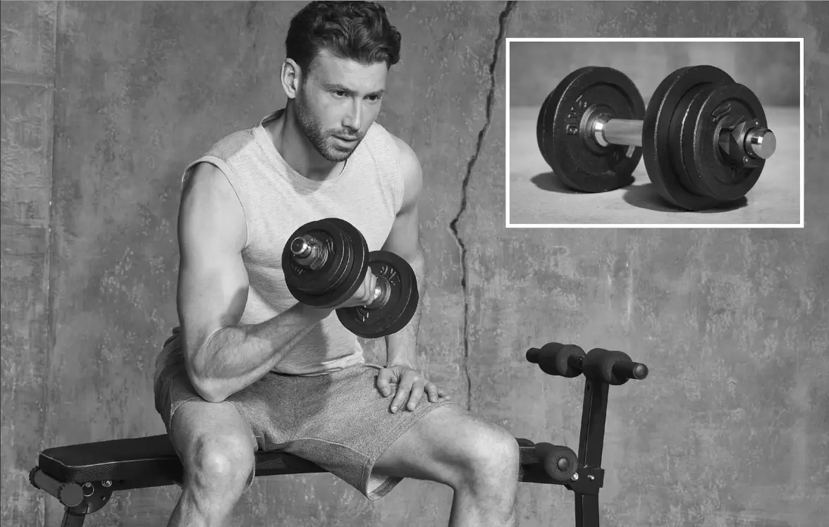 crivit 10kg Dumbbell Set