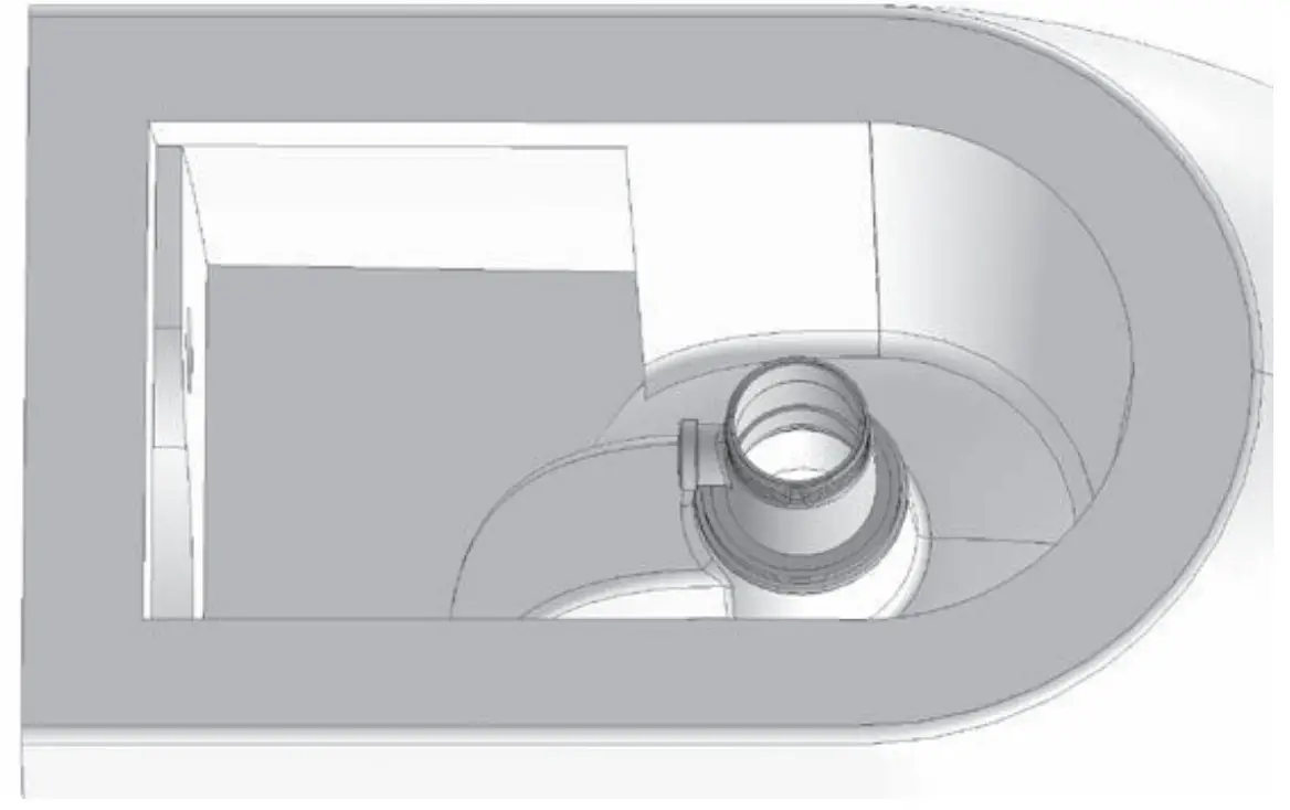 RAVAK C-C X070155 Bidet Standing Tap Click Clack - Figure 10