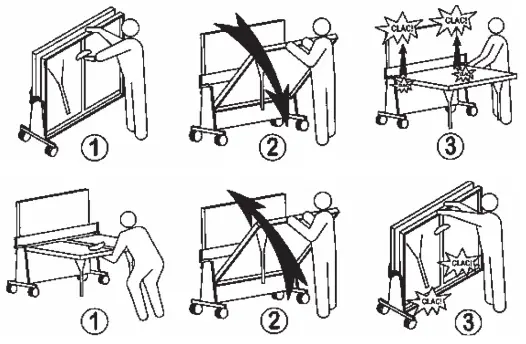 cornilleau 113402 Performance 700X Black Outdoor Table Tennis Table - 18
